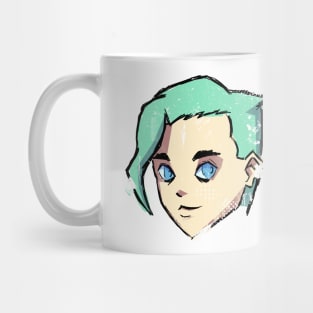 Retro Style Cute Girl Mug